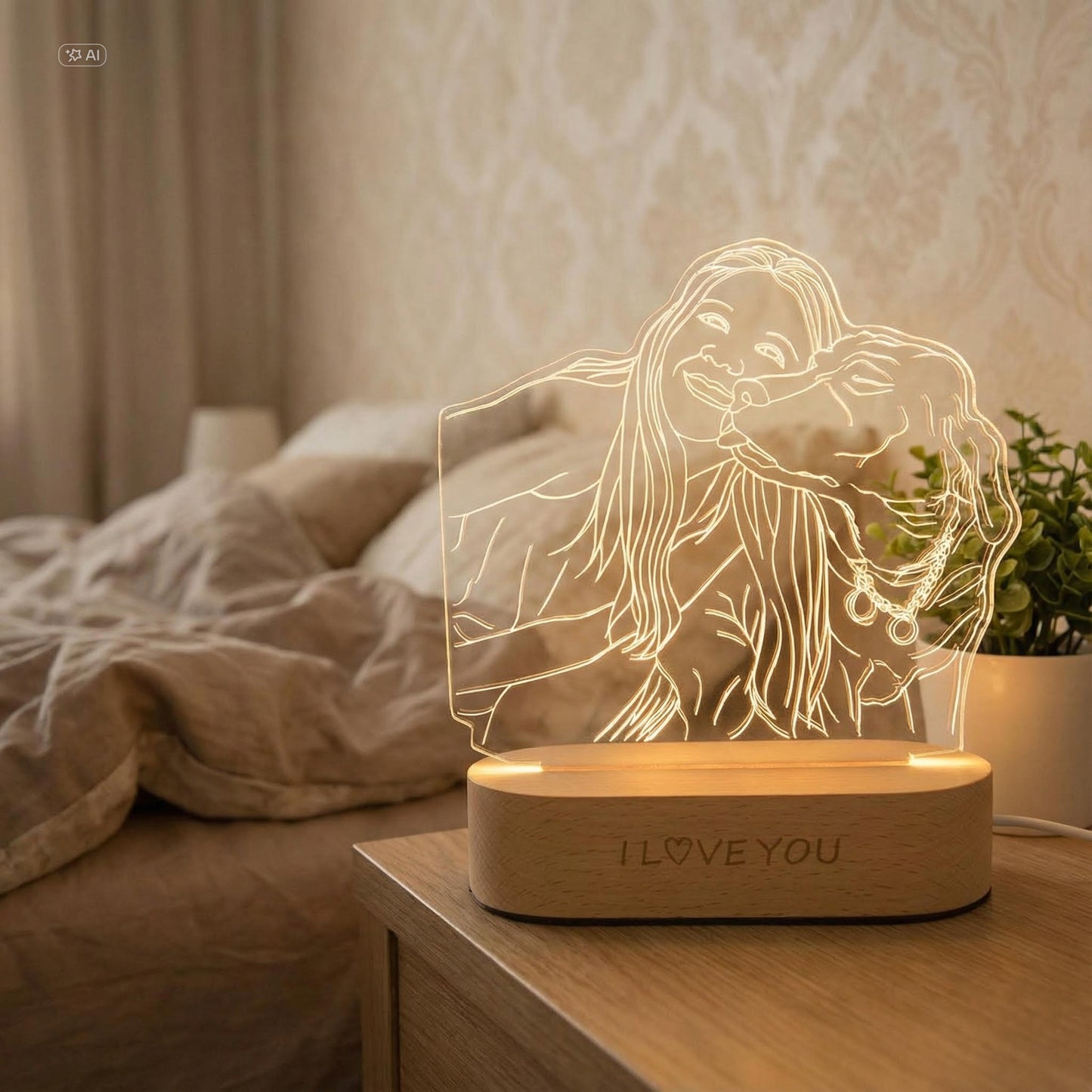 Lampe Photo Personnalisable