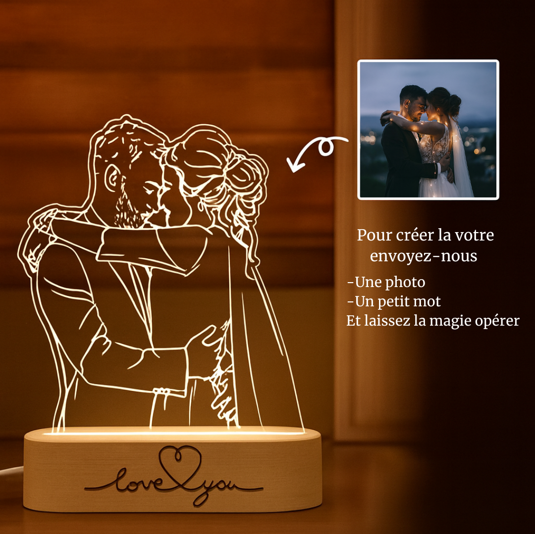 Lampe Photo Personnalisable